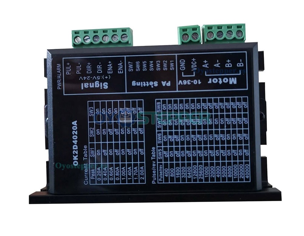 Controlador paso a paso digital 0.2-2A 5-24 VDC para motor paso a paso NEMA 8, NEMA 11, NEMA16, NEMA17